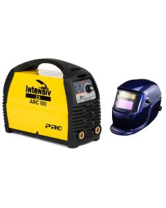 Aparat de sudura tip invertor ARC 180 VRD Curent maxim 180 A Tensiune alimentare 230 V  + Masca cristale BLUE