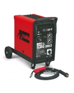 Aparat de sudura TELWIN tip MIG-MAG TELMIG 200/2 Curent maxim 180 A Tensiune alimentare 230 V