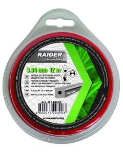 Fir pentru motocoasa profil patrat 3.0mm х 12m - Raider