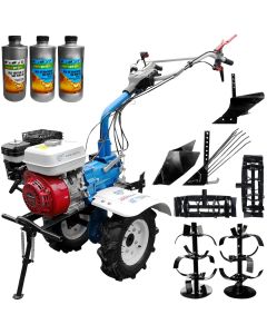 Motocultor AGT 7500 Profesional cu motor HONDA GX200 6.5 CP cu freza de 90 cm