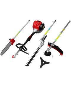 Motocoasa multifunctionala Profesionala AGT Honda 3526 Multi motor Honda GX 35 Putere 1.6 CP 35.8 cmc 4 timpi fierastrau crengi foarfeca gard viu disc stea cap cu fir ham simplu
