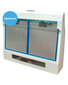 (Resigilat) Hota Albatros H10A Eco+ 204.1 mc/h 1 motor 49 W latime 60 cm tehnologie Eco+ filtru metalic dublu caseta geam rabatabil butoane frontale alb