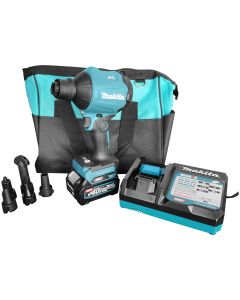 Suflanta cu acumulator Makita AS001GA101 presiune 0.3 bar viteza aer 200 m/s acumulator Li-Ion XGT 40V 2Ah incarcator XGT DC40RC