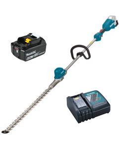Pachet trimmer gard viu Makita DUN600LZ acumulator Li-Ion LXT 18V 6Ah incarcator rapid DC18RC