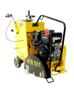 Masina de taiat beton si asfalt AGT ATB 501 BB BRIGGS & STRATTON VANGUARD 400 motor 14 CP disc 350-500 mm rezervor apa 40 l