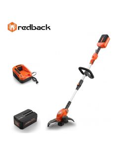 Redback Pachet E312D+EP60+EC50 Trimer gazon, acumulator 40V/6Ah, incarcator 40V/5A
