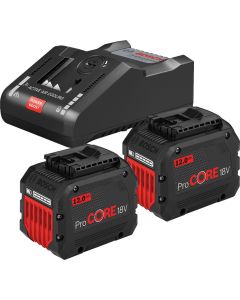 Bosch ProCore 18V + GAL18V-160C + GCY 42 Set 2 acumulatori Li-Ion, 18V, 12Ah + Incarcator Power Boost de 16Ah + Modul de conectare prin bluetooth
