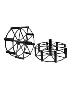 ProGARDEN Set roti metalice 540x170, manicot cu flanse, hex 32mm pentru motocultor Campo