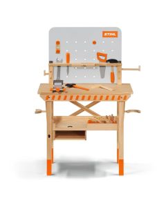 Jucarie STIHL banc de lucru din lemn