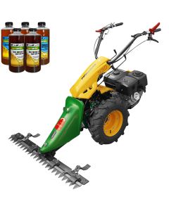 Motocoasa multifunctionala ProGARDEN BT330/G190 motor 14 CP benzina euro V 3+2 viteze bara cosire mobila 1200 mm 5l ulei AgroPro