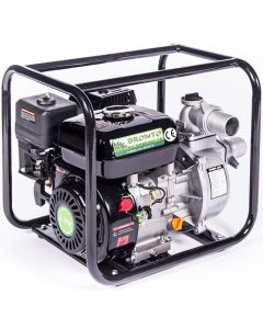 Motopompa apa curata Bronto QGZ50-30 2" motor 4.3 CP 163 cmc 2 timpi debit 28 mc/h refulare 30 m absorbtie 8 m