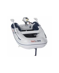Barca pneumatica RIB Honda Honwave T25-SE3 cu podina segmentata greutate 34 kg 3 pasageri lungime 2.5 m