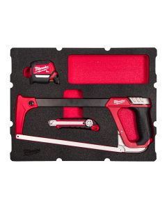 Inserție spumă Packout cu 4 scule măsurare și tăiere
