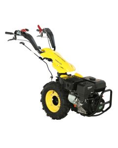 ProGARDEN Campo U16 motocultor multifunctional 14CP, benzina, EU V, pornire la sfoara, 3+2 viteze, reductor + BT-BC12 bara cosire mobila 120cm