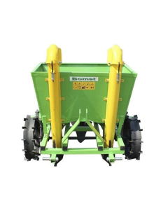 Plantator cartofi Bomet 2 randuri capacitate buncar 180kg cu fertilizator de ingrasaminte
