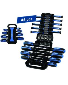 Set 44 surubelnite + biti + chei tubulare HYUNDAI HY-59404