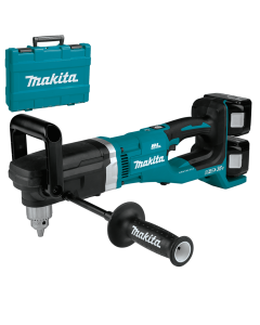 Masina unghiulara de gaurit si insurubat Makita DDA460PT2 acumulatori Li-Ion LXT 18Vx2 5.0Ah