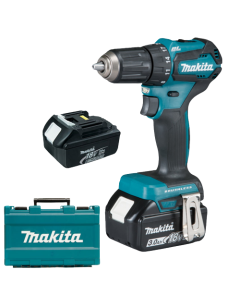 Masina gaurit insurubat Makita DDF483RFE acumulatori Li-Ion LXT 18V 3.0Ah XPT