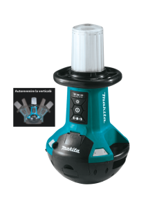 Lampa de lucru cu autorevenire Makita DML810 202 Leduri compatibila cu acumulatori LXT 18Vx2 acumulator neinclus