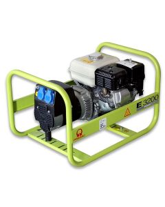 Generator curent Pramac E3200 putere 2.6 kW benzina rezervor 3.1 L monofazat 230 V