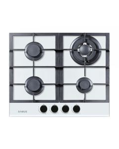 Plita incorporabila Samus PSG-64SG3 White