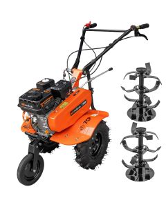 Motosapa Evotools T705 motor 7 CP 2+1 viteze latime lucru 84 cm freze roti cauciuc roata frontala