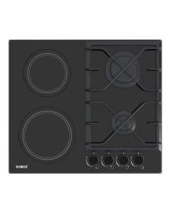 Plita incorporabila mixta Samus PSVG-622BG1