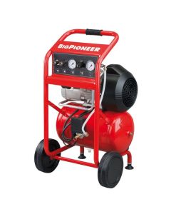 Compresor de aer cu ulei monofazat cu doi cilindri dispusi in V Fini BIG PIONEER 402-M 2.2 kW 10 bar 400 l/min cu butelie de 20 l