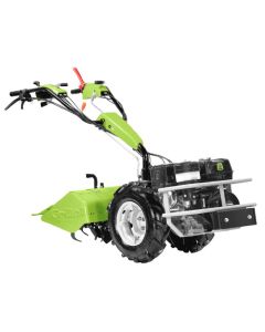 Motocultor Grillo G110 cu motor 11.7CP Honda GX390 benzina cu diferential 3+3 viteze roti 5.00-10 + freza tractata 68 cm