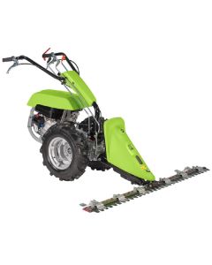 Motocositoare Grillo G110 cu motor 11.7CP Honda GX390 benzina cu diferential 3+3 viteze roti 5.00-10 + lama de cosire EUROPA 117cm