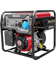 Generator curent Weima WM 6000i Inverter motor 5.5 CP 4 timpi putere maxima 5.5kVA 230V benzina rezervor 20 l functie ECO MODE