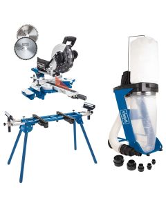 Fierastrau debitat Scheppach HM 254 putere 2000 W turatie 4500 rpm panza 255 mm
