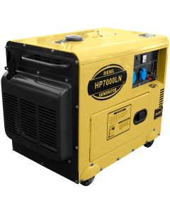 Generator curent DKD HP 7000 LN diesel putere max 5 kW 220V pornire electrica