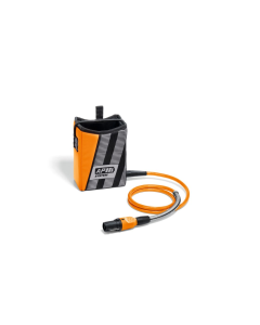 Suport STIHL ADVANCE X-Flex pentru baterie cu cablu de conexiune si cleme