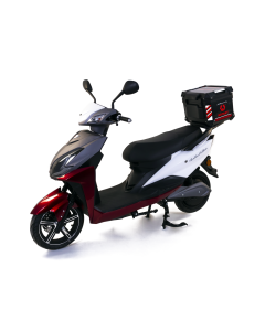 Scuter electric Rotakt Galileo Ultra putere 2400 W viteza 45 km/h autonomie 45 km acumulatori 72V/20Ah greutate admisa 236kg KeyLess Go USB NFC/Bluetooth