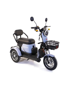 Tricicleta electrica Rotakt Senior autonomie 62 Km viteza 25 km/h putere 1000W acumulatori 60V/20Ah