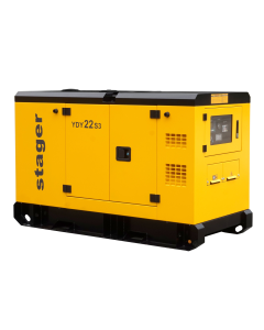 Generator insonorizat Stager YDY22S3 22kVA 29A 1500rpm trifazat diesel