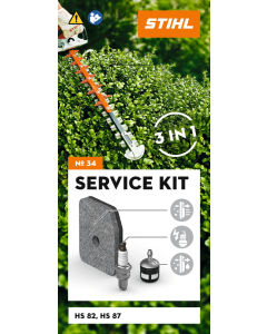 STIHL Kit Service 34 pentru foarfeca de tuns gard viu benzina HS 82 si HS 87