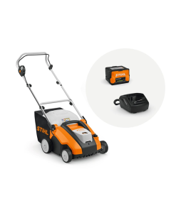Scarificator pe acumulator STIHL RLA 240.0 putere 900W latime lucru 34 cm adancime de lucru 15 mm sistem AK SET cu acumulator AK 30 si incarcator AL 101
