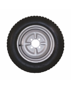 Roata de cauciuc AgroPro 4.00-12" 4 prezoane diametru 40 cm pentru remorca