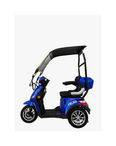 Tricicleta electrica RDB A-klass cu cabina motor 1200W viteza 25km/h autonomie 60km fara permis
