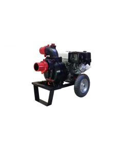 Motopompa de debit Gardelina DWP 390 K4X apa murdara motor 13 CP benzina presiune 3 bar debit 129 mc/h adancime aspiratie 8m