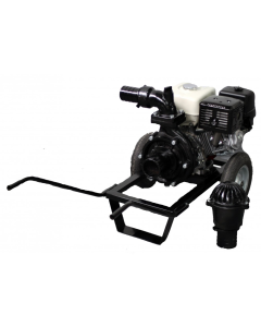 Motopompa de presiune Gardelina DWP 390 H4 motor 13 CP benzina presiune 7.5 bar debit 66 mc/h adancime aspiratie 8m