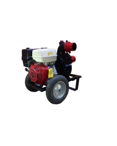 Motopompa de debit Gardelina DWP 390 H4X apa murdara motor 13 CP benzina presiune 3 bar debit 129 mc/h adancime aspiratie 8m