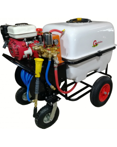 Aparat de stropit Gardelina BSR 200 motor 6.5 CP benzina rezervor 200L presiune 40 bar
