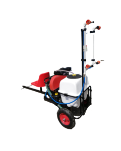 Aparat de stropit Gardelina DVS B100 TRAILER MICRO motor 7 CP Briggs & Stratton benzina rezervor 100 L presiune 40 bar