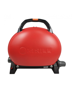 Gratar portabil O-GRILL 500 rosu otel sursa de alimentare butelie