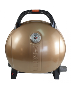 Gratar portabil O-GRILL 900 gold otel sursa de alimentare butelie
