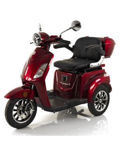 Triciclu Electric Rotakt Voyager 2 putere 1000W viteza 25 km/h autonomie 45 km Baterie plumb-acid 60V/20Ah greutate admisa 251kg fara permis