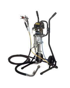 Pompa AirCoat pentru zugravit/vopsit Wagner Wildcat 18-40 CART pneumatica 230V presiune max 144 bar debit 2,4 l/min lungime furtun 7,5 m